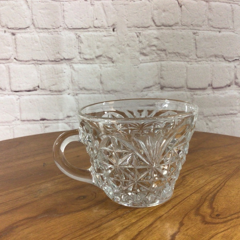 (18) Vintage Anchor Hocking “Arlington” Clear Punch Cups - Picture 3 of 5